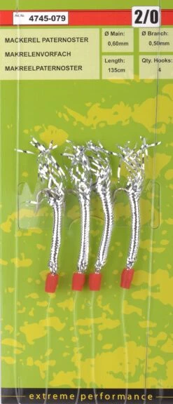 Spro 4-Haaks Tinselmakrelenpaternoster