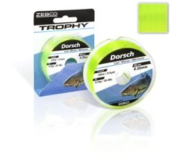 Zebco Ø 0,35mm Trophy Kabeljauw L: 250m 273yds 9,2kg / 20,3lbs Fluo Geel