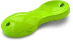 Zebco 60g Z-Sea Flatty Teaser, Loodvrij Geel/rainbow Glitter