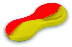 Zebco 80g Z-Sea Flatty Teaser Inline, Loodvrij Oranje/geel