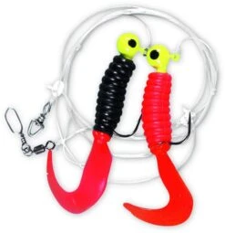 Zebco #3/0 Z-Sea Pilkeronderlijn Twin Rotation 4 Ø: 0,65mm Hoofdlijn Ø: 0,70mm