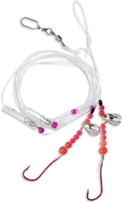 Zebco #2 Z-Sea Flatty Rig 1 L: 120cm Ø: 0,40mm Hoofdlijn Ø: 0,60mm