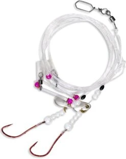 Zebco #2 Z-Sea Flatty Rig 5 L: 120cm Ø: 0,40mm Hoofdlijn Ø: 0,60mm