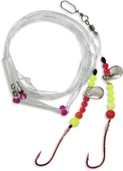 Zebco #2 Z-Sea Flatty Rig 6 L: 120cm Ø: 0,40mm Hoofdlijn Ø: 0,60mm