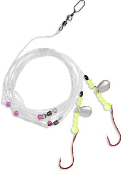 Zebco #2 Z-Sea Flatty Rig 7 L: 120cm Ø: 0,40mm Hoofdlijn Ø: 0,60mm