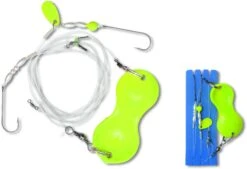 Zebco #1 Z-Sea Flatty Teaser Rig Loodvrij 2 L: 1,00m Geel