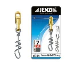 Jenzi Brass Heavy Swivel With Screw Snap 'Strong'