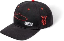 Rhino Trolling Cap Zwart/rood